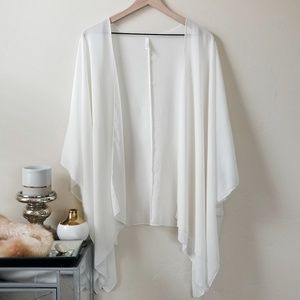 Pinkblush shear kimono (OSFA)